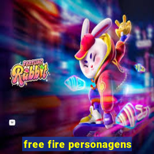 free fire personagens